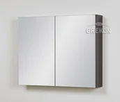 Szafki łazienkowe - Szafka łazienkowa z lustrem 80/65 seria FOKUS Sz FKS-S-WL80/65 - miniaturka - grafika 1