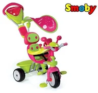 Rowerki trójkołowe - Smoby Baby Driver Comfort Girl 434118 - miniaturka - grafika 1