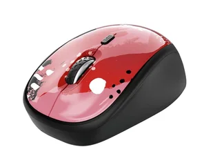 Trust Mysz YVI WIRELESS RED BRUSH 24440 - Myszki - miniaturka - grafika 2