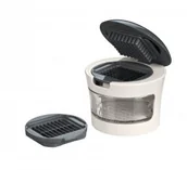 Siekacze tarki i szatkownice - Lurch Siekacz do małych warzyw, 3 w 1, biało-szary, Lurch LU-00221430 - miniaturka - grafika 1