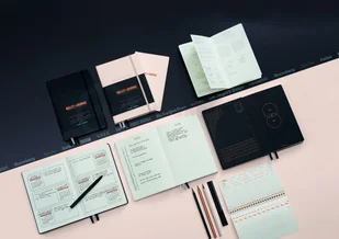 Leuchtturm1917 Notes Bullet Journal Medium CzarnyA5 w kropki | OSZCZĘDZAJ DO 80% - ZADZWOŃ! PROMOCJA! LEU-363572 - Notesy i bloczki - miniaturka - grafika 2