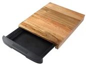 Deski do krojenia - Bergner Tagliere deska do krojenia z naturalnego drewna, z szufladami, 2 sztuki BG-4926 - miniaturka - grafika 1
