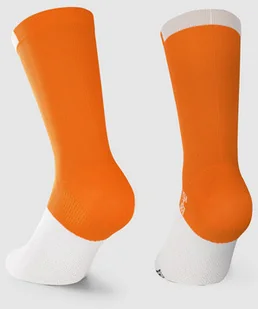 ASSOS ASSOS Skarpetki rowerowe GT SOCKS Droid Orange - Skarpetki kolarskie - miniaturka - grafika 2