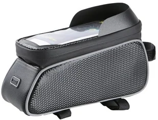 Forever Torba na rower s krytým pouzdrem na telefon Model 02 OEM100511) Czarna - Uchwyty samochodowe do telefonów - miniaturka - grafika 2