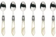 Inne sztućce - Casa Bugatti Łyżeczki do kawy Oxford Ivory 6szt OXBAM-N3208 - miniaturka - grafika 1