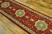Dywany - CHODNIK DYWANOWY YESEMEK 70cm TRADYCYJNY BORDO 5071A - miniaturka - grafika 1