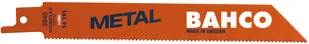 BAHCO zestaw 5 szt. brzeszczotów bagnetowych do piły szablastej, do metalu, [3940-METAL-SET-5P] - Brzeszczoty - miniaturka - grafika 2
