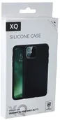 Etui i futerały do telefonów - PURO Etui XQISIT Antibacterial Silicone Case iPhone 12 Pro Max, czarne 4029948098449 - miniaturka - grafika 1