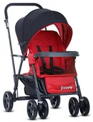 Wózki dziecięce - Joovy Caboose czerwony - miniaturka - grafika 1