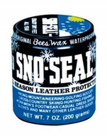 Środki do obuwia i ubrań - Atsko Impregnat Sno-seal bezbarwny, puszka 200g - miniaturka - grafika 1