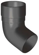 Rynny i akcesoria - Gamrat Kolanko fi110 grafit 107011 - miniaturka - grafika 1