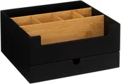 Kosmetyczki, organizery i kuferki - Organizer bambusowy na kosmetyki 1 szufladka 174750B - miniaturka - grafika 1