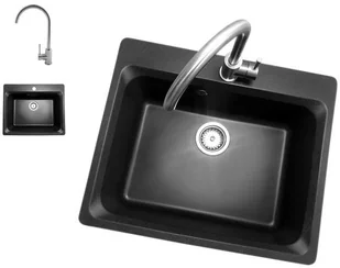 Kuchinox Głęboka Komora 20 cm Zlewozmywak Zlew Granitowy - Zlewozmywaki - miniaturka - grafika 15