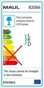 MAUL Lampka LED na biurko MAULoptimus Colour Vario, 10W, ze ściemniaczem, mocowana zaciskiem, srebrna M8206695 - Lampy stojące - miniaturka - grafika 10
