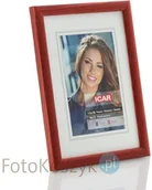 Ramki na zdjęcia - Icar Ramka drewniana mahoń (na zdjęcie 13x18 cm) - miniaturka - grafika 1