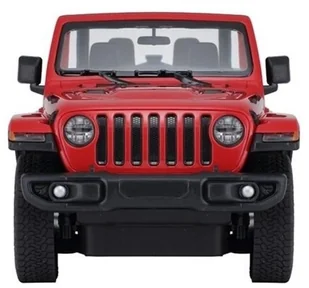 Rastar Samochód Jeep Wrangler czerwony 132341 - Zabawki zdalnie sterowane - miniaturka - grafika 4