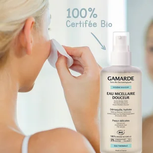 Gamarde Gamarde - Delikatna woda micelarna do demakijażu 200 ml - Płyny micelarne - miniaturka - grafika 3