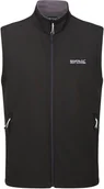 Kurtki i kamizelki sportowe męskie - Regatta Regatta Bradwell III Kamizelka Mężczyźni, black S 2021 Kamizelki softshell RMB094   80050 - miniaturka - grafika 1