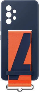 Samsung Oryginalne etui Silicone Cover Strap do Galaxy A53 5G Granatowe 13498X3 - Etui i futerały do telefonów - miniaturka - grafika 5