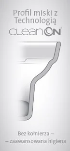 Cersanit ARTECO + deska K667-077 - Kompakty WC - miniaturka - grafika 6