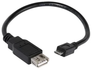 Vivanco Adapter USB microUSB - Złącza, przejściówki, adaptery - miniaturka - grafika 2