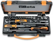 Klucze i nasadki - Beta ZESTAW NASADEK 1/4"+AKCESORIA 21SZT 900/C13-8 - miniaturka - grafika 1