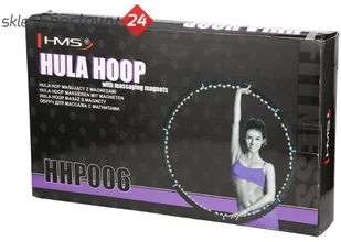 HMS HULA HOP MASUJĄCY Z MAGNESAMI HHP006 98CM - Pozostały sprzęt i akcesoria do ćwiczeń - miniaturka - grafika 10
