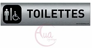 AUA SIGNALETIQUE AUA SIGNALETIQUE - Aluminiowa płyta szczotkowana AluSign DARK - 200x50 mm - Dwustronna samoprzylepna na tylnej stronie (Wifi Zone WiFi) 201309-F - Systemy ekspozycyjne i znaki informacyjne - miniaturka - grafika 6
