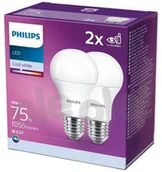 Żarówki tradycyjne - Philips 2 PAK LED 75W E27 A60 zimna biel 929001234822 - miniaturka - grafika 1