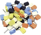 Podzespoły elektroniczne - WAGO Wtyczka bananowa WAGO 215-111 różne kolory zestaw 50 szt 215-111 - miniaturka - grafika 1