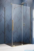 Kabiny prysznicowe - Radaway Furo Gold Kdj kabina 120x75cm prawa szkło przejrzyste 10104622-09-01R/10110580-01-01/10113075-01-01 - miniaturka - grafika 1
