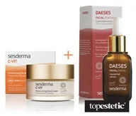Zestawy kosmetyków damskich - Sesderma C-VIT Moisturizing Facial Cream + Daeses Liposomal Serum ZESTAW Krem nawilżający 50 ml + Serum liposomowe liftingujące 30 ml - miniaturka - grafika 1