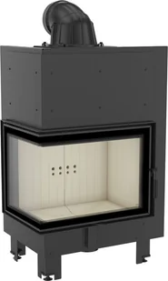 Kratki.pl Marek Bal Kominek powietrzny stalowy MBZ lewy BS 13 kW 200 MBZ/L/BS - Kominki wolnostojące Kratki.pl Marek Bal Kominek powietrzny stalowy MBZ lewy BS 13 kW 200 MBZ/L/BS - Kominki wolnostojące - miniaturka - grafika 1