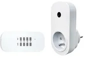 Inne akcesoria elektryczne - Dálkově ovládané zásuvky Solight 3 zásuvky 1 ovladač DY09) - miniaturka - grafika 1