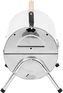 vidaXL Przenośny grill węglowy, stal nierdzewna, podwójny ruszt - Grille - miniaturka - grafika 6