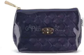 Kosmetyczki, organizery i kuferki - Catseye london KOSMETYCZKA DAMSKA CATSEYE - NAVY QUILTED - mała NQ6BS NQ6BS - miniaturka - grafika 1