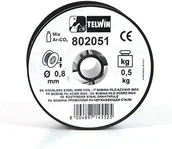 Akcesoria spawalnicze - Telwin telwin tw802051 rolka drutu spawalniczego, 0.8 MM rozmiar, 500 G, ze stali nierdzewnej 802051 - miniaturka - grafika 1