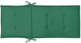 vidaXL Poduszki na krzesła ogrodowe, 2 szt., zielone, 120x50x3 cm - Poduszki ogrodowe - miniaturka - grafika 7