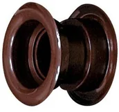 Kratki wentylacyjne - Maxpol kratki TULEJKA WENTYLACYJNA FI40 BIAŁA - miniaturka - grafika 1