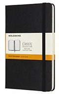 Artykuły biurowe - Moleskine 8055002852944 notes  klasyczna kolekcja średnia, w linie, twarda okładka, czarny - miniaturka - grafika 1
