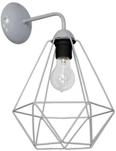 Milagro Kinkiet LAMPA ścienna ALAMBRE 1111 metalowa OPRAWA druciana klatka loft czarna 1111 - Lampy ścienne - miniaturka - grafika 3