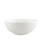 Miski i półmiski - Villeroy & Boch White Pearl Miska średnica: 24 cm (10-4389-3170) - miniaturka - grafika 1