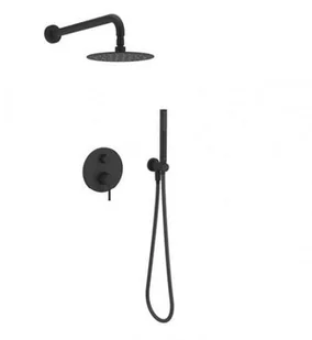 Actima Pi Zestaw prysznicowy podtynkowy z deszczownicą czarny mat AREX.SET.1245BL - Zestawy prysznicowe Actima Pi Zestaw prysznicowy podtynkowy z deszczownicą czarny mat AREX.SET.1245BL - Zestawy prysznicowe - miniaturka - grafika 2