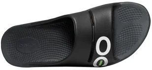 Oofos klapki regeneracyjne OOahh Sport czarne - Klapki i japonki męskie - miniaturka - grafika 4