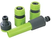 Węże ogrodowe i zraszacze - Silverline Silver Line 394989 Wąż ogrodowy akcesoria, 5-częściowy zestaw 5-częściowy 394989 - miniaturka - grafika 1