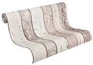 Tapety - Livingwalls 855053 tapeta z wzorem o powierzchni imitującej drewno, motyw: Surfing und Sailing, brązowo-kremowa - miniaturka - grafika 1