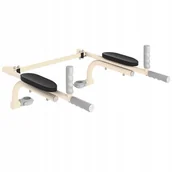 Poręcze i drążki do podciągania - Poręcze do ćwiczen dipów pompek podnoszone 490mm - miniaturka - grafika 1