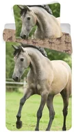 Pościel - Jerry Fabrics Pościel bawełniana Koń western, 140x200 cm, 70 x 90 cm - miniaturka - grafika 1
