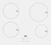 Płyty elektryczne do zabudowy - Beko HII 64400 ATW - miniaturka - grafika 1