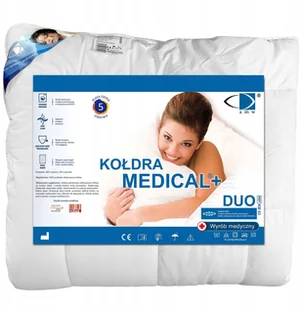 AMW Kołdra Zimowa Ciepła Gruba Medical 160x200 - Kołdry i poduszki dla dzieci - miniaturka - grafika 4